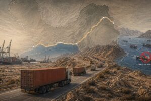 Rotte stradali pakistane per evitare lo Stretto di Hormuz