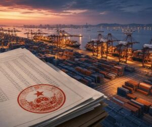 La Cina multa nove compagnie di navigazione sui noli