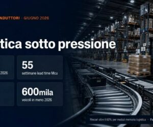 La crisi dei chip e delle memorie colpisce la logistica