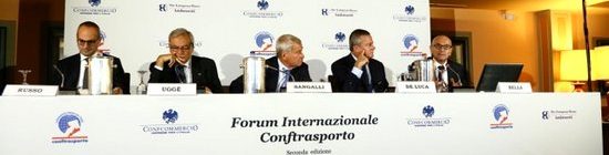 Forum Conftrasporto Cernobbio 2016 tavolo