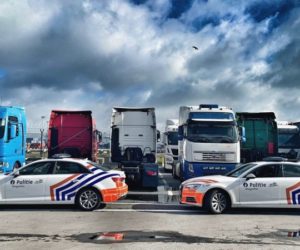 Retata in Belgio contro la sosta natalizia dei camion