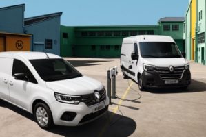 Renault rinnova i furgoni elettrici Kangoo e  Master
