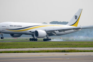 Col settimo B777F Msc Air Cargo avvia voli a Roma