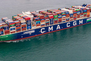 Prima portacontainer europea transita da Hormuz