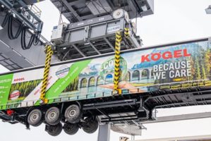 Kögel presenta il semirimorchio lungo intermodale Cargo Rail Euro Trailer