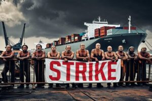Sciopero internazionale dei portuali contro il trasporto di armi