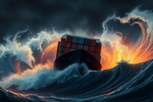 La portacontainer Msc Hermes III è abbandonata alla deriva