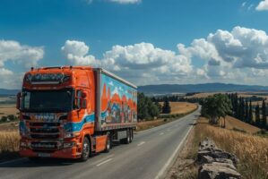 Camionisti spagnoli protestano per la pensione anticipata