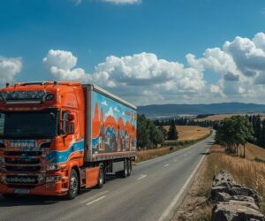 Camionisti spagnoli protestano per la pensione anticipata