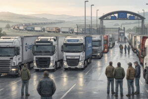 Migliaia di camion bloccano i Balcani contro regole UE