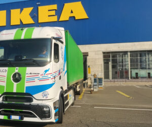 LC3 serve logistica Ikea con camion elettrici