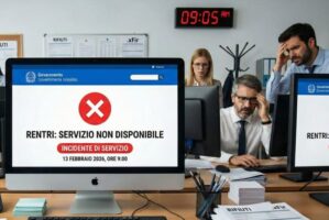 Flop del Rentri digitale il giorno del debutto