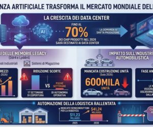 Carenza di chip e memorie rallentano il rinnovo della logistica