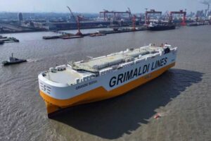 Grimaldi riceve la car carrier Grande Seoul