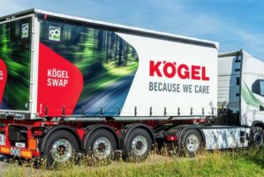 Kögel presenta in Italia un semirimorchio per container leggero