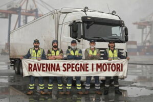 L’autotrasporto protesta per tre giorni al porto di Ravenna