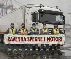 L’autotrasporto protesta per tre giorni al porto di Ravenna