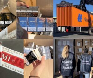 Maxi sequestro al porto di Genova smantella contrabbando tabacchi