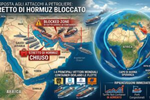 Aggiornamento trasporto container in Medio Oriente mattina 2 marzo 2026