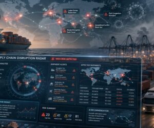 Intelligenza artificiale per prevedere interruzioni nella logistica