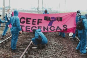 Le proteste ambientaliste e pro-Pal rallentano il porto di Rotterdam