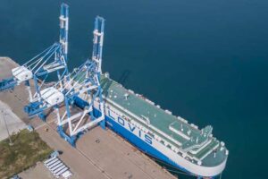 Msc tratta ingresso nel porto di Hambantota dello Sri Lanka