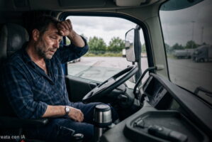 Il paradosso del motore spento dei camion