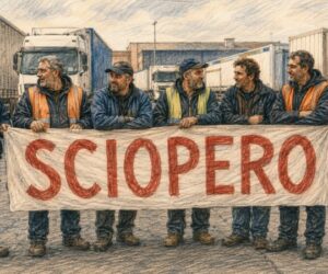 Cinque giorni di sciopero dei camionisti Cobas