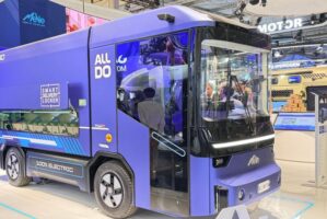 Allo Iaa esrodisce un furgone elettrico italiano