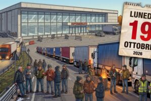 La protesta dell’autotrasporto arriva agli scaffali dei supermercati