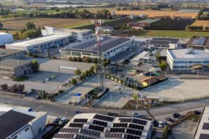 Nuova area di sosta protetta per camion a Cuneo